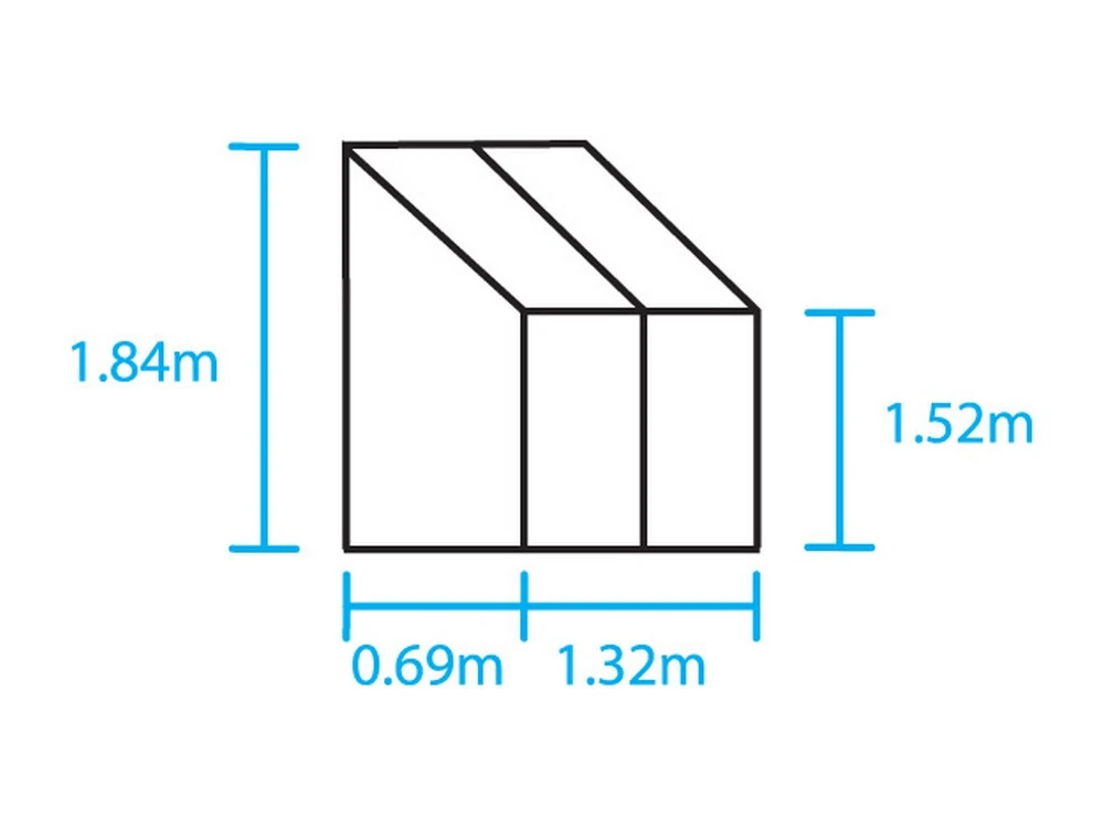 Royal Well Muurkas WG 42 Veiligheidsglas - Afbeelding 2